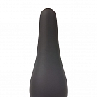Чёрная анальная пробка Sex Expert из силикона - 9,5 см.
