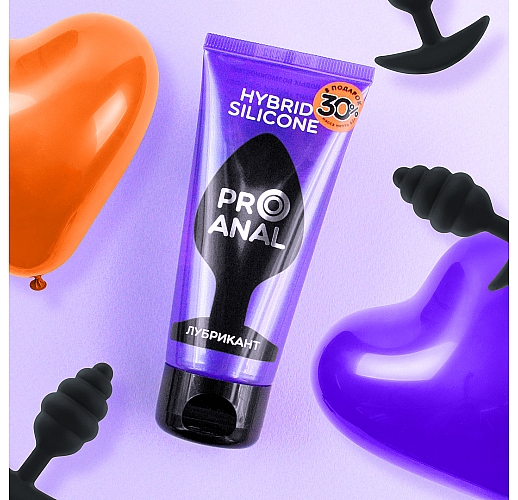 Гибридный анальный лубрикант ProAnal "Hybrid Silicone" для лёгкого проникновения - 50 гр.