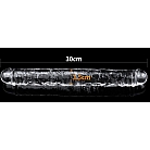 Прозрачный двусторонний фаллоимитатор Flawless Clear Double Dildo - 30 см.