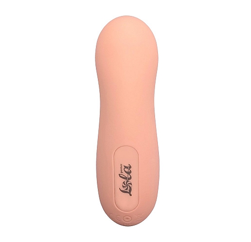 Вакуумно-волновой стимулятор клитора Take it Easy "Fay Peach" из силикона, 10 режимов, IPX7, USB