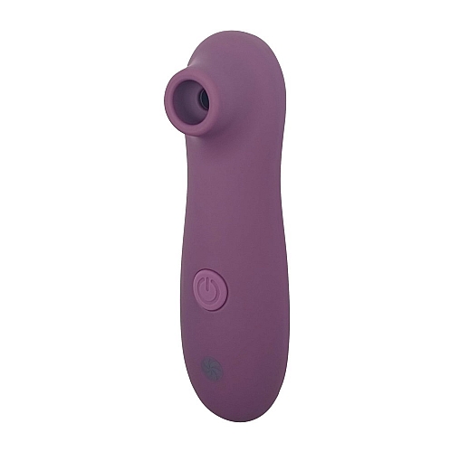 Вакуумно-волновой стимулятор клитора Take It Easy "Ace Purple" c soft-touch покрытием, 10 режимов