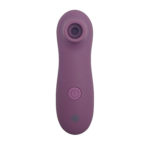 Вакуумно-волновой стимулятор клитора Take It Easy "Ace Purple" c soft-touch покрытием, 10 режимов