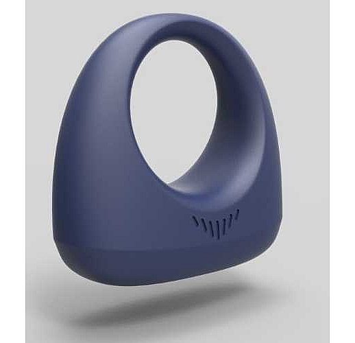 Синее эрекционное smart-кольцо MAGIC MOTION DANTE