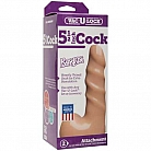 Рельефная анальная насадка Vac-U-Lock 5.5" Raging Hard-On Cock - 13,5 см.