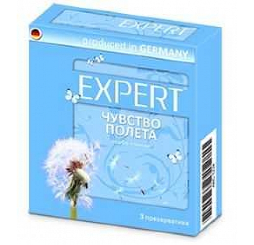 Супертонкие презервативы Expert "Чувство полета" - 3 шт.
