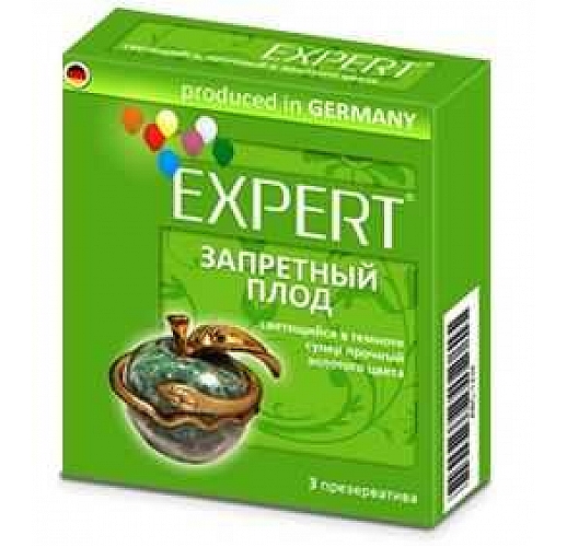 Презервативы Expert "Запретный плод" - 3 шт.