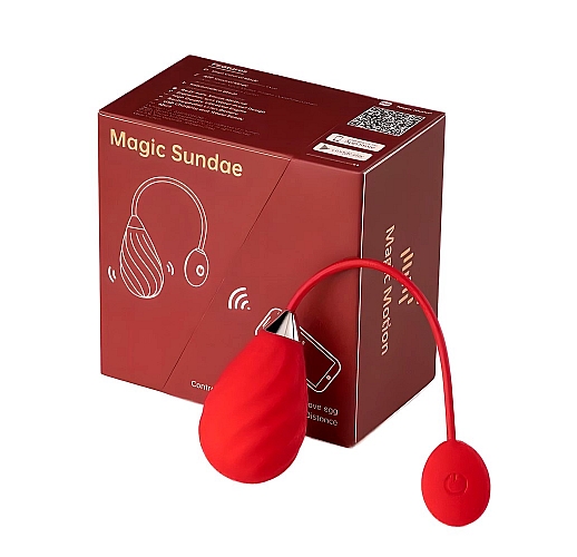 Интерактивное виброяйцо Magic Motion "Magic Sundae" с управлением со смартфона, IPX6, USB, Bluetooth