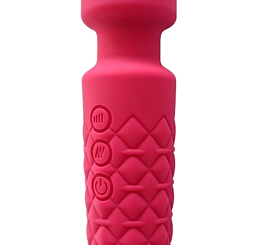 Мощный вибромассажер Lola "Dashing Wand" 20 режимов вибрации, 8 режимов скорости, IPX7, USB - 21 см.