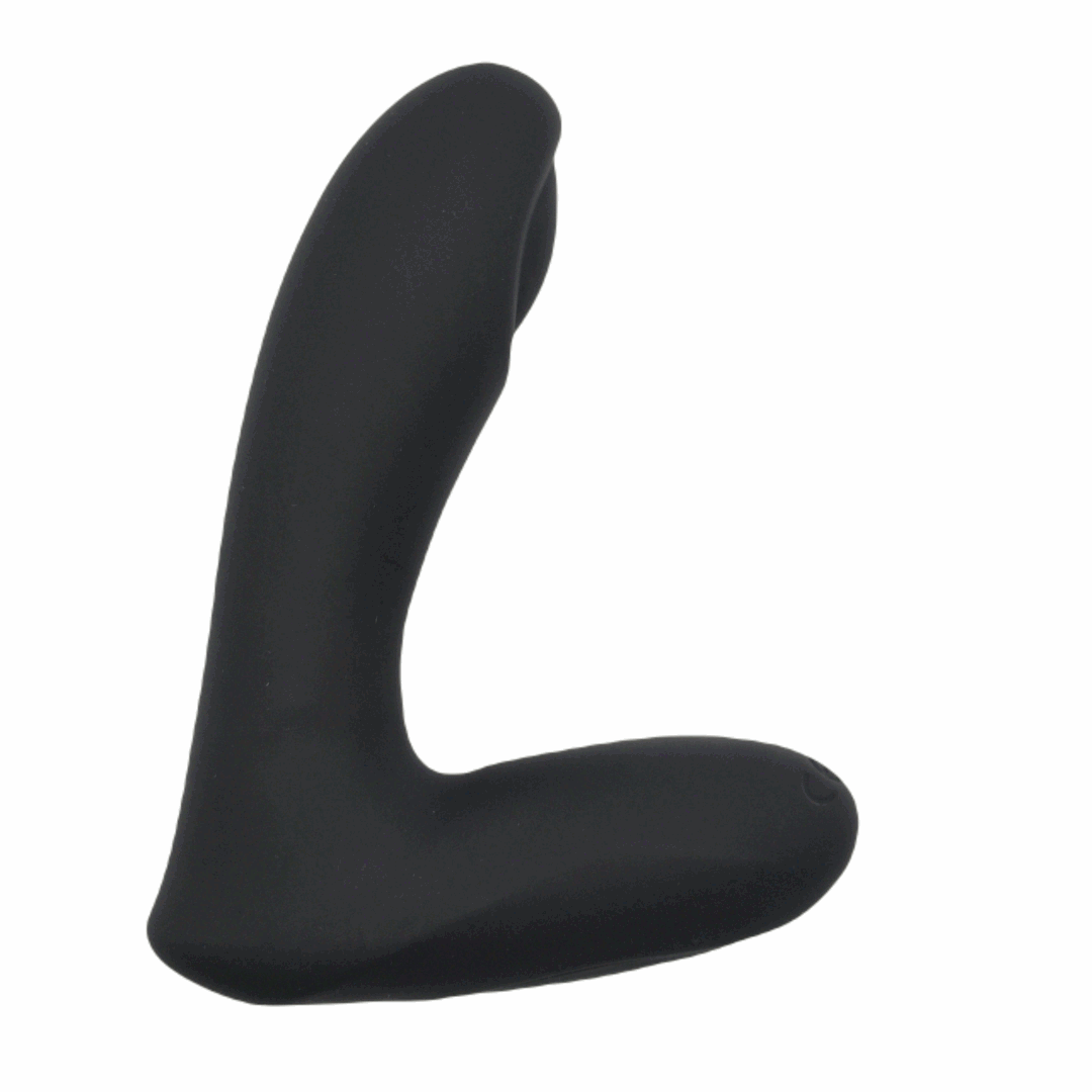 Массажёр простаты Baile "Archenemy" с 12 режимами пульсации подвижной мембраны, IPX6, USB - 12,1 см.