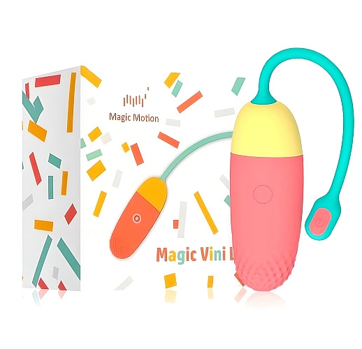 Виброяйцо Magic Motion "Vini Lite" с 20 режимами вибрации, IPX6, USB
