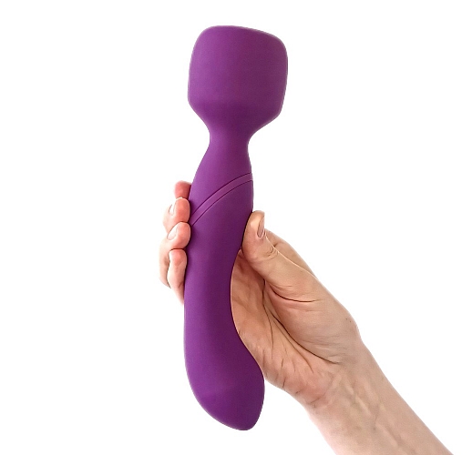 Двусторонний массажер Lola "Heating Wand" 2x10 режимов вибрации, нагрев до 42°C, IPX7, USB - 22 см.