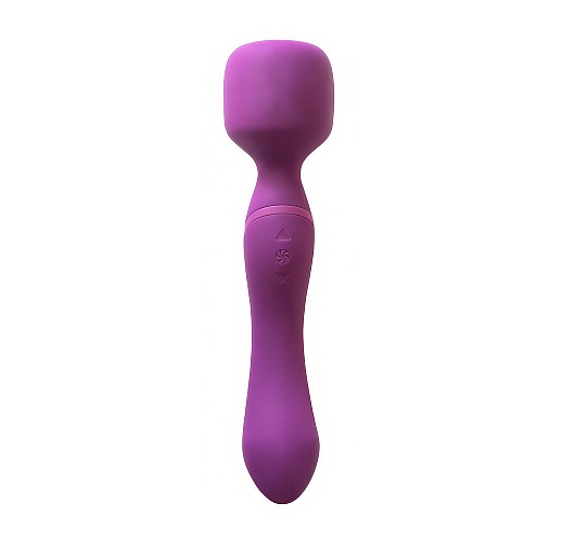 Двусторонний массажер Lola "Heating Wand" 2x10 режимов вибрации, нагрев до 42°C, IPX7, USB - 22 см.