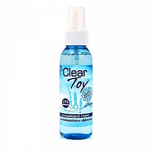 Очищающий спрей "Clear Toy" с антимикробным эффектом для экспресс-обработки секс-игрушек - 100 мл. Очищающий спрей "Clear Toy" с антимикробным эффектом для экспресс-обработки секс-игрушек - 100 мл.