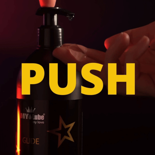 Возбуждающая гель-смазка на водной основе MyLube "Power XL" с эффектом усиления эрекции - 500 мл.