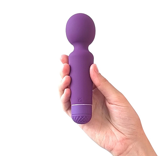Эргономичный мультискоростной вибромассажер Lola "Ergonomic Wand" с подвижной «головкой» - 15,2 см.