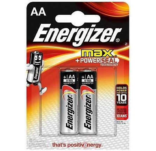 Батарейки Energizer MAX E92/AAA 1,5V - 2 шт.