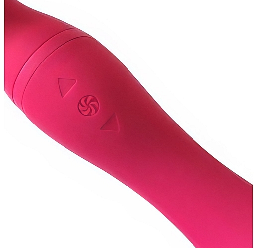 Двусторонний массажер Lola "Heating Wand" 2x10 режимов вибрации, нагрев до 42°C, IPX7, USB - 22 см.