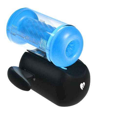 Автоматический робот-мастурбатор Amovibe "Black Knight" c 8 режимами фрикций, IPX6, USB