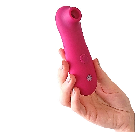 Вакуумно-волновой стимулятор клитора Take It Easy "Ace Wine" c soft-touch покрытием, 10 режимов