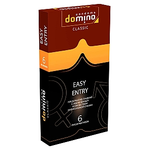 Презервативы Domino Classic "Easy Entry" с увеличенным количеством смазки - 6 шт. Презервативы Domino Classic "Easy Entry" с увеличенным количеством смазки - 6 шт.