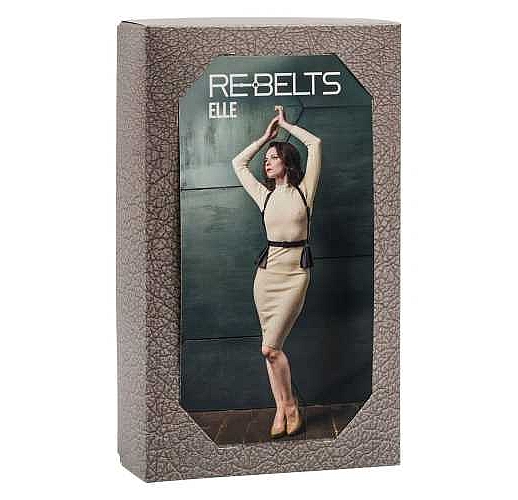 Портупея 3-в-1 Elle Black с оборками Портупея 3-в-1 Elle Black с оборками