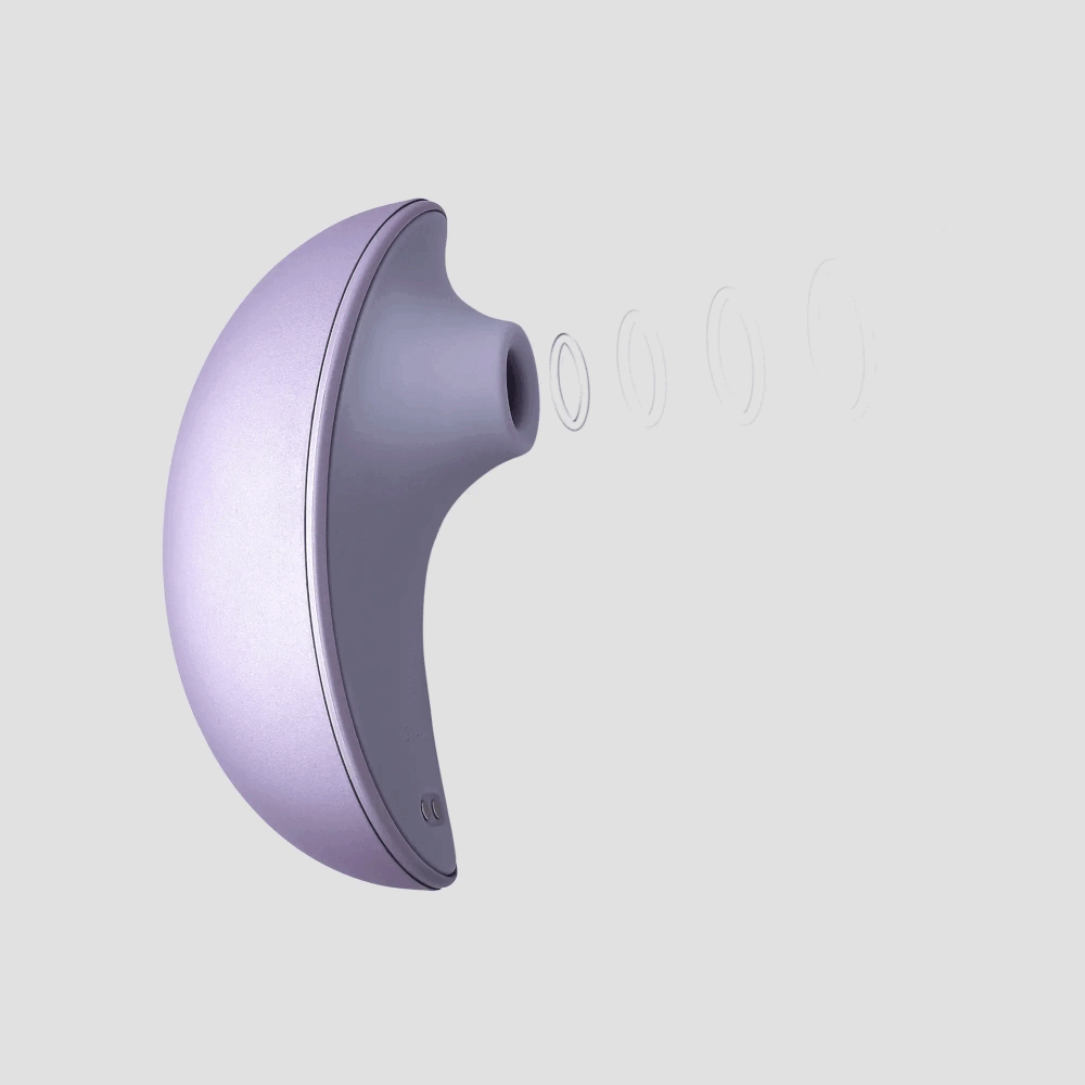 Вакуумно-волновой стимулятор клитора Svakom "Pulse Galaxie" 5 режимов, режимы проекции, USB, BT/App