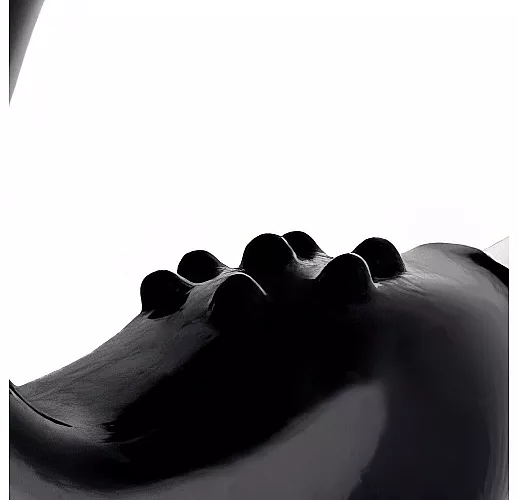 Вибромассажер простаты Baile "Double Strong Silent" с «шипиками» для стимуляции промежности - 14 см.