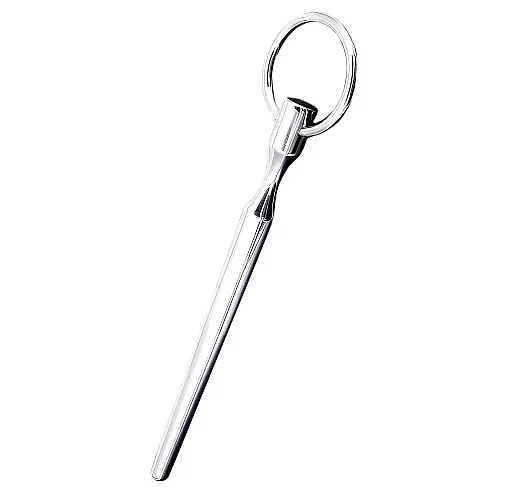 Металлический уретральный катетер Notabu "Probe" конусовидный - 11,3 см., ⌀ 1 см.