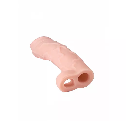 Фаллоудлинитель с кольцом Cock Next "XL" из киберкожи "NeoSkin" - 21 см.