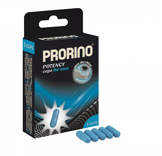 Капсулы для мужчин Ero Black Line PRORINO Potency Caps for men - 5 капсул