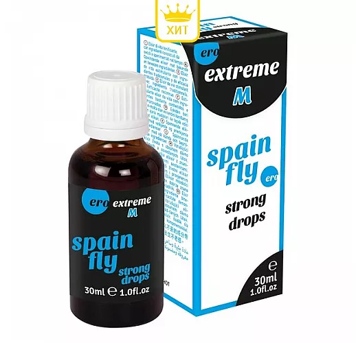 Возбуждающие капли для мужчин Extreme M "Шпанская мушка"с экстрактом Дудника китайского (30 мл.)