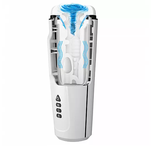 Автоматический мастурбатор Baile "Sienna" 12 режимов вибраций, функции «сосания», голосовое с/в, USB