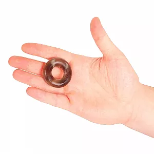 Гладкое «дутое» эрекционное кольцо S.E. "Blast Glyde" из эластичного материала