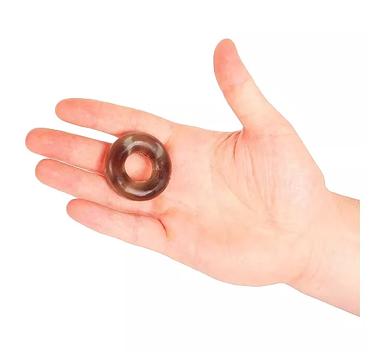 Гладкое «дутое» эрекционное кольцо S.E. "Blast Glyde" из эластичного материала