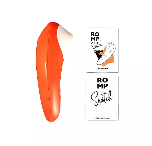 Вакуумно-волновой стимулятор клитора Womanizer Romp "Switch" с 6 режимами стимуляции, IPX4