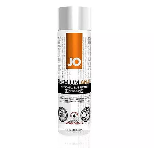 Анальный согревающий лубрикант на силиконовой основе JO Anal Premium Warming - 120 мл.