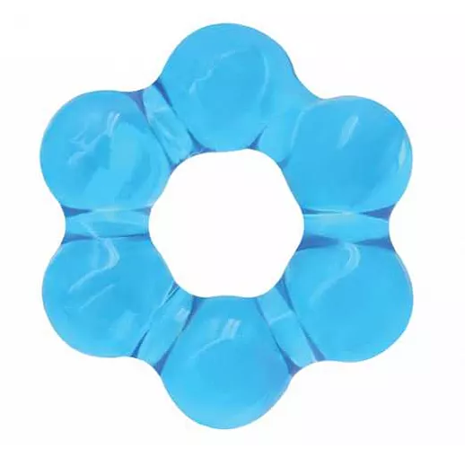 Голубое эрекционное кольцо Spinner Ring