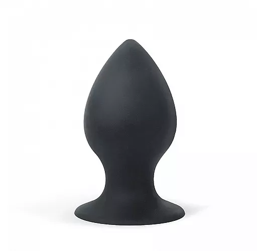 Чёрная анальная втулка Sex Expert Anal pleasure из силикона - 8 см. Чёрная анальная втулка Sex Expert Anal pleasure из силикона - 8 см.