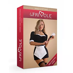 Игровой костюм "Элегантной горничной" Premium Cl. от Le Frivole из 4 предметов S-M черный с белым