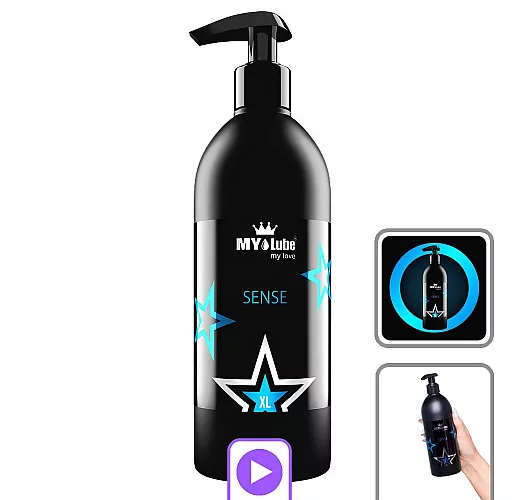 Увлажняющая гель-смазка на водной основе MyLube "Sense XL" для комфортного «контакта» - 500 мл.