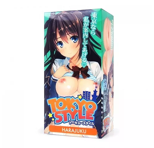 Мастурбатор-тянка Tokyo Style "Harajuku" с внутренней стимулирующей поверхностью