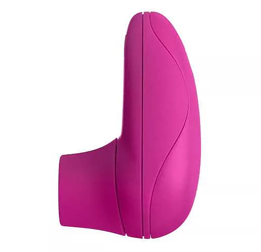 Розовый вакуумный стимулятор клитора Womanizer Starlet