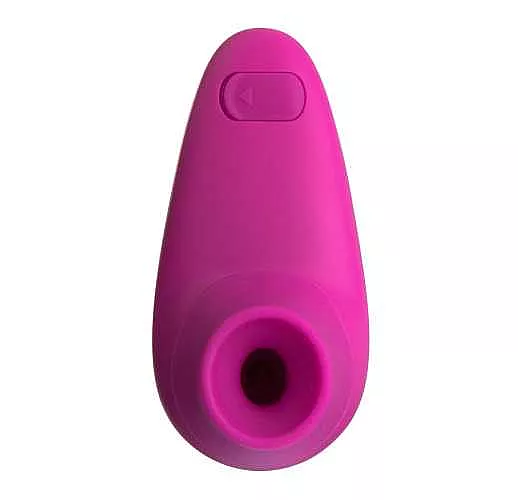 Розовый вакуумный стимулятор клитора Womanizer Starlet