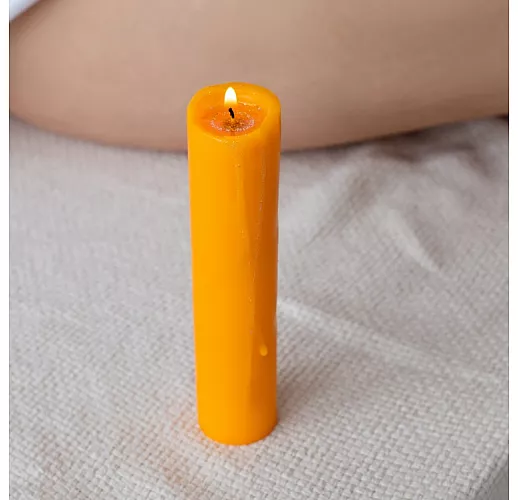 Набор из 2 низкотемпературных БДСМ-свечей Wax Play "To Heat Up" для тактильной практики