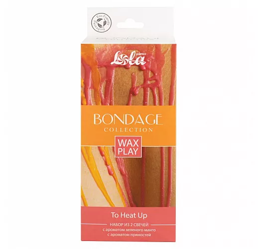 Набор из 2 низкотемпературных БДСМ-свечей Wax Play "To Heat Up" для тактильной практики