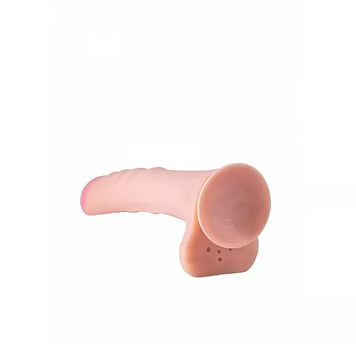 Длинный супергигант из киберкожи "NeoSkin" на присоске - 37 см.