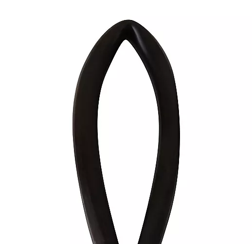 Черное силиконовое эрекционное кольцо-лассо Lasso Ring Silicone с регулировкой диаметра утяжки Черное силиконовое эрекционное кольцо-лассо Lasso Ring Silicone с регулировкой диаметра утяжки
