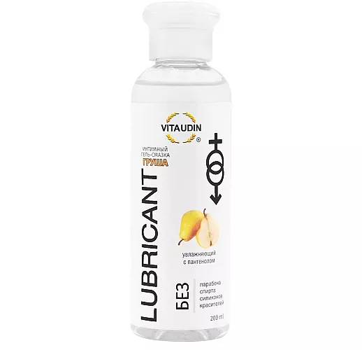 Интимный гель-смазка Vita Udin "Aroma Pear" на водной основе с ароматом груши - 200 мл.