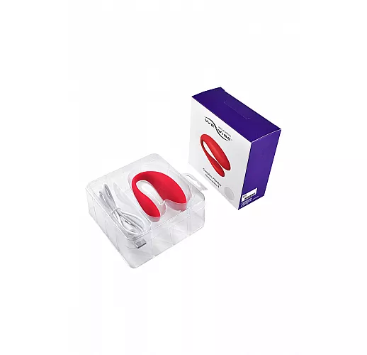 Красный вибратор для пар We-vibe Special Edition