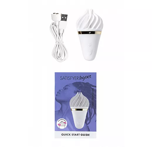 Белый спиннатор Satisfyer Layons Sweet Temptation
